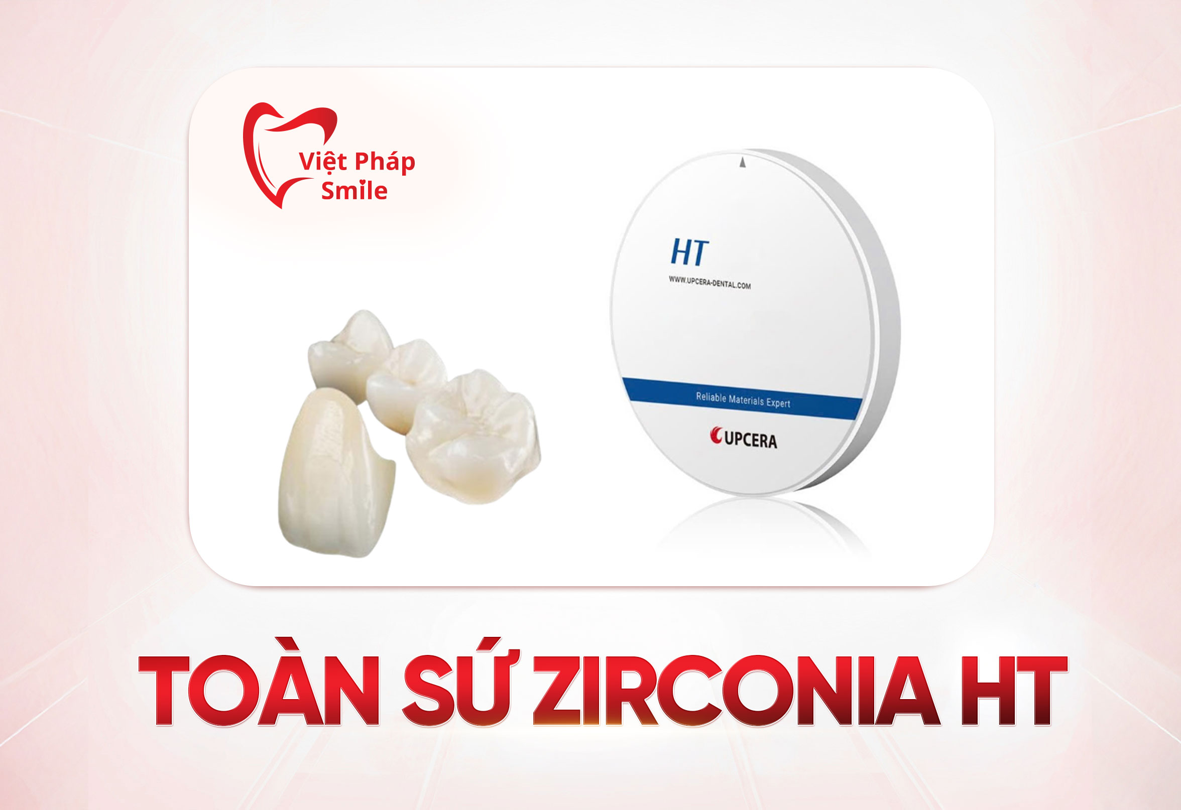 Răng toàn sứ Zirconia HT