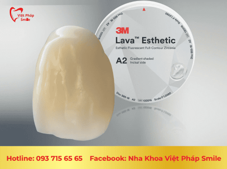 Răng toàn sứ 3M Lava Plus
