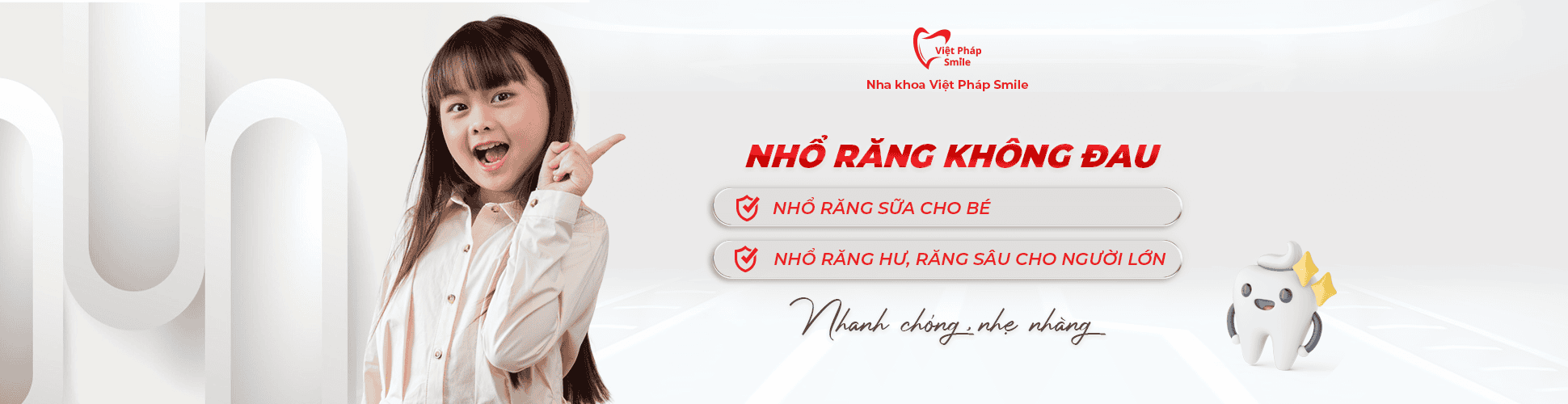 Nhổ răng thường, răng sữa