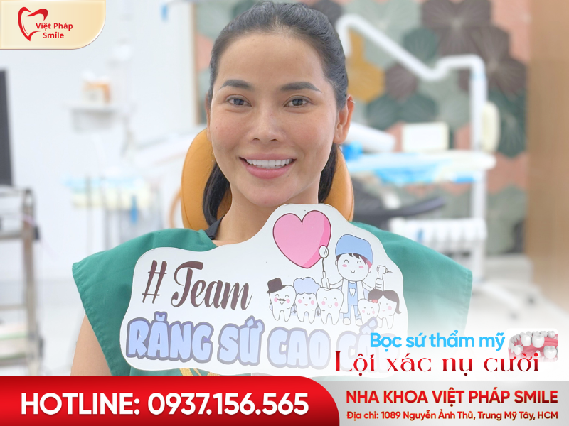 Bọc răng sứ thẩm mỹ – Tái tạo nụ cười sáng bóng