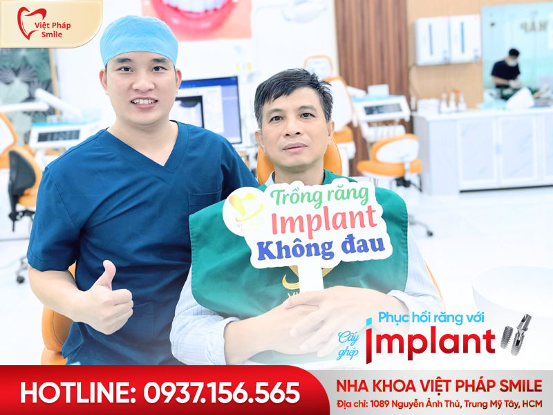 Trồng răng Implant – Giải pháp phục hồi răng mất bền chắc trọn đời