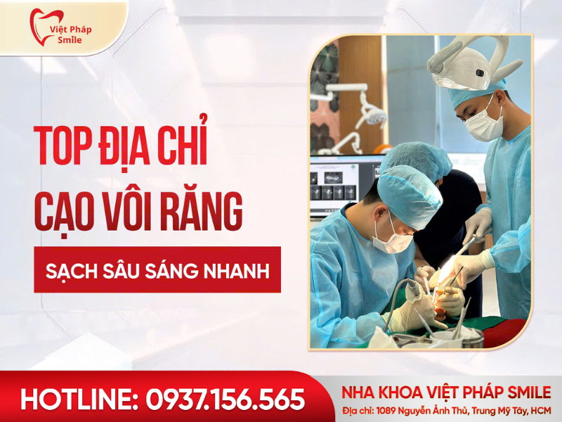 địa chỉ cạo vôi răng TP.HCM