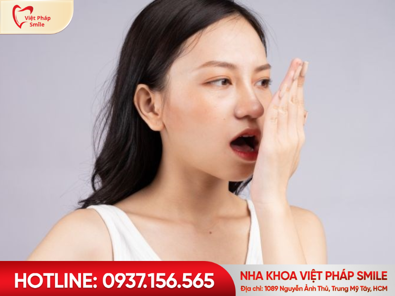 Nguyên nhân hôi miệng từ răng miệng