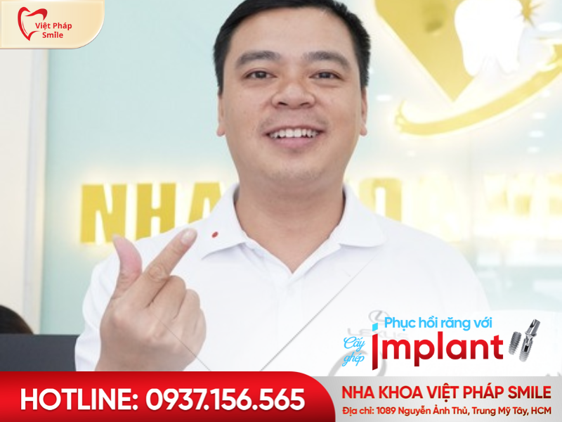 Quy trình trồng răng Implant tại Nha khoa Việt Pháp Smile