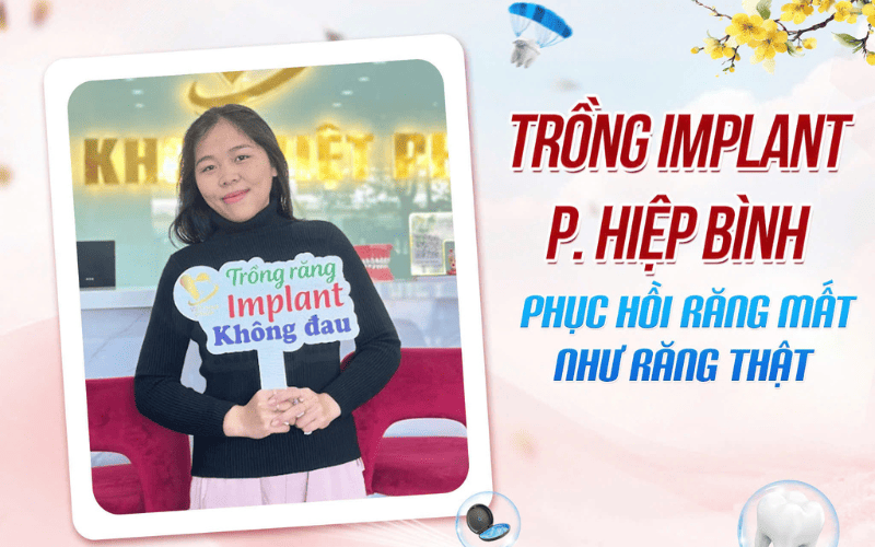 Trang chủ 22 Trồng răng Implant phường Hiệp Bình