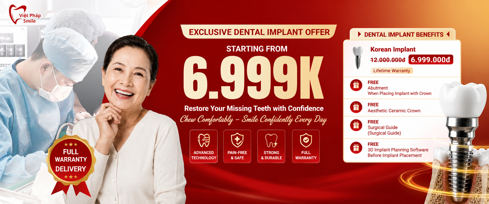 Dental Implant Price List