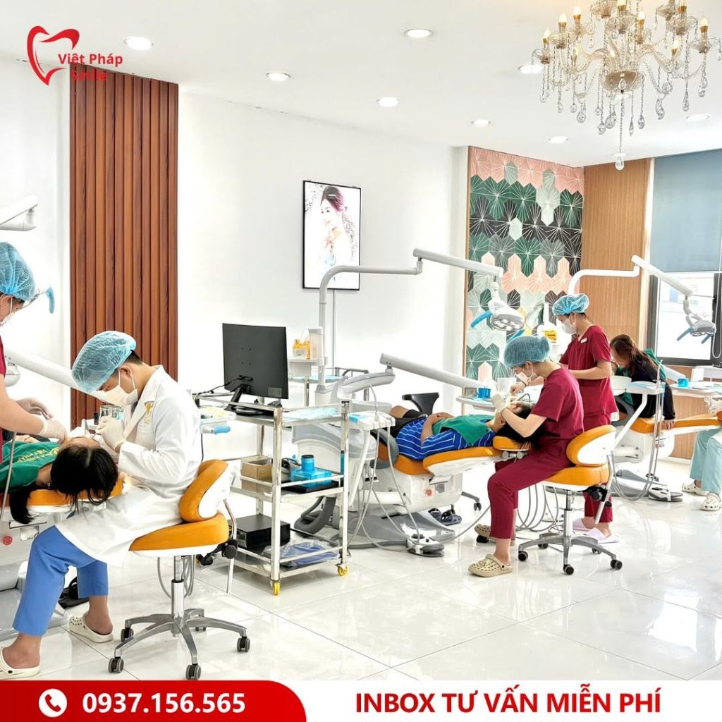 Môi trường điều trị thân thiện, quy trình vô trùng nghiêm ngặt