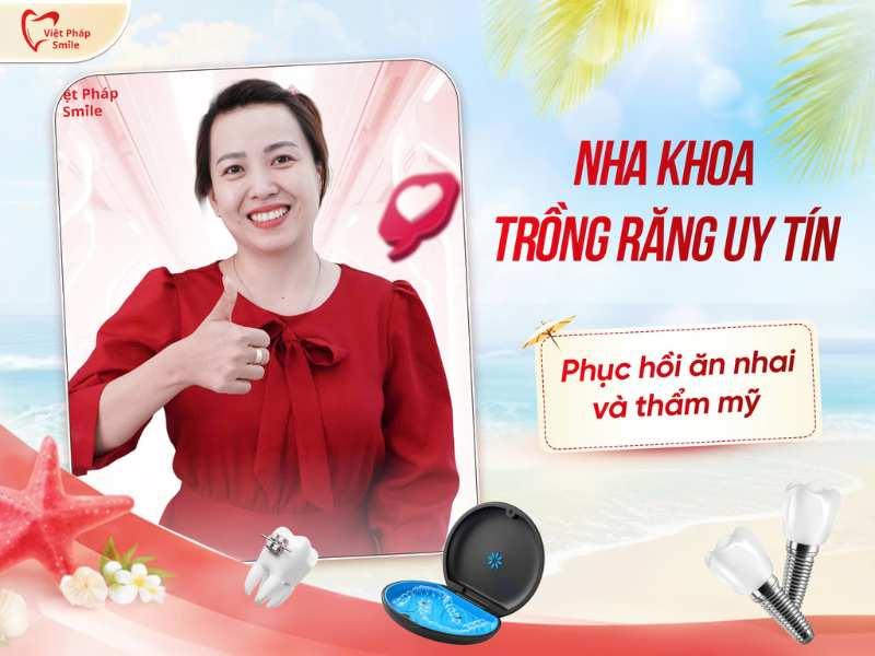 Nha khoa trồng răng uy tín giúp phục hồi ăn nhai và thẩm mỹ