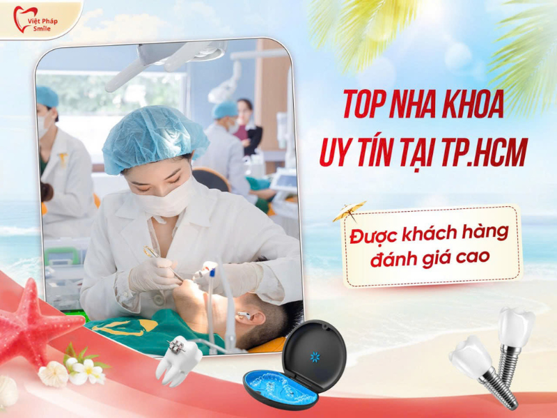 Top nha khoa uy tín tại TP.HCM được khách hàng đánh giá cao 1 Top nha khoa uy tín tại TP.HCM được khách hàng đánh giá cao